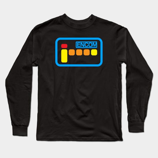 ENCOM Long Sleeve T-Shirt by HellraiserDesigns